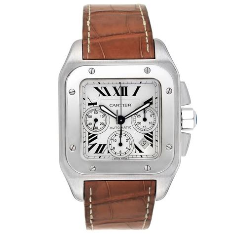 santos cartier chrono24|Cartier Santos watch price list.